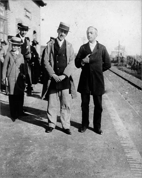 Marcel Proust in Cabourg, 1896 (b / w photo)