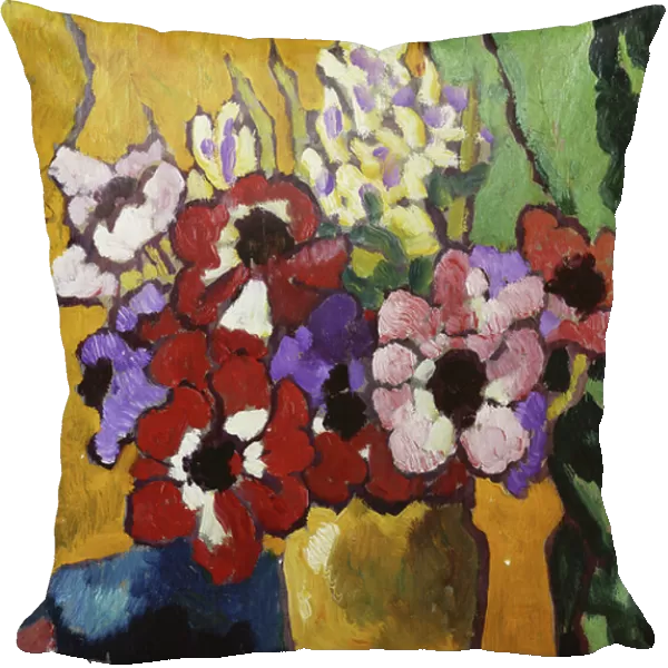 Bouquet de Fleurs, (oil on canvas)