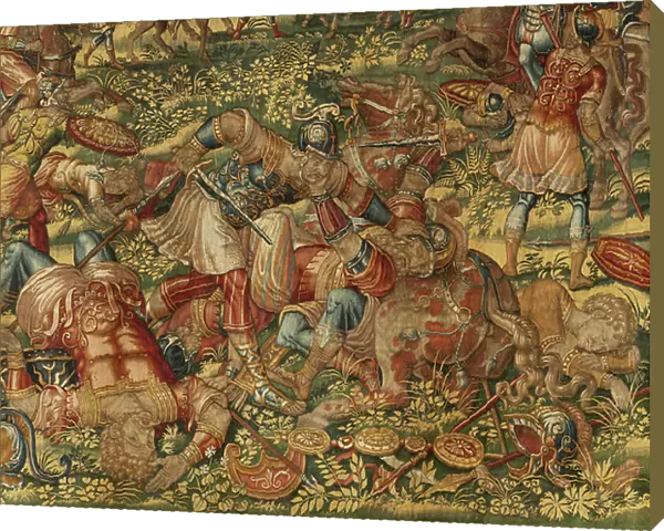 Story of Gideon, late 16th century (silk and wool)