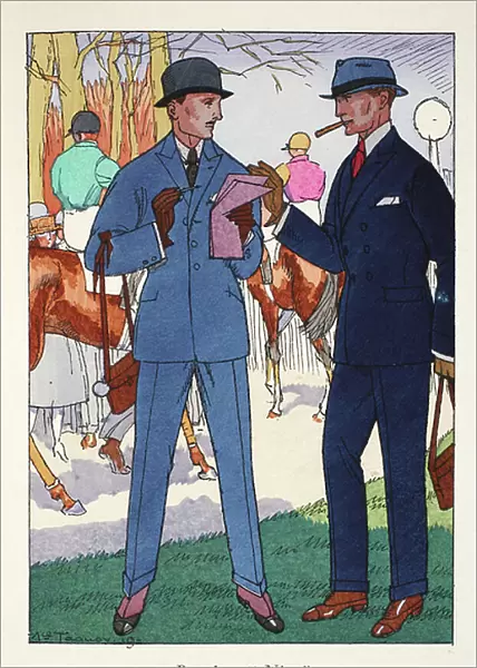 Barclay Nice, 1919-21 (pochoir print)