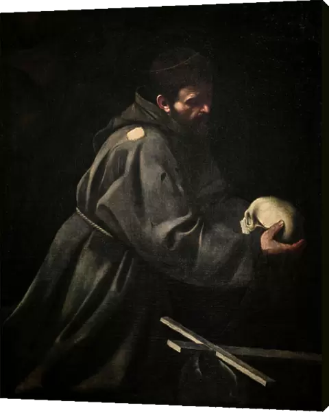St Francis in meditation, c. 1606 (oil on canvas)