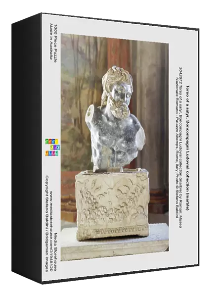 Torso of a satyr, Boncompagni Ludovisi collection (marble)