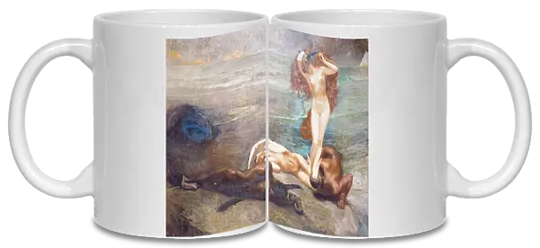 La gorgone e gli eroi, 1899, Giulio Aristide Sartorio (painting)
