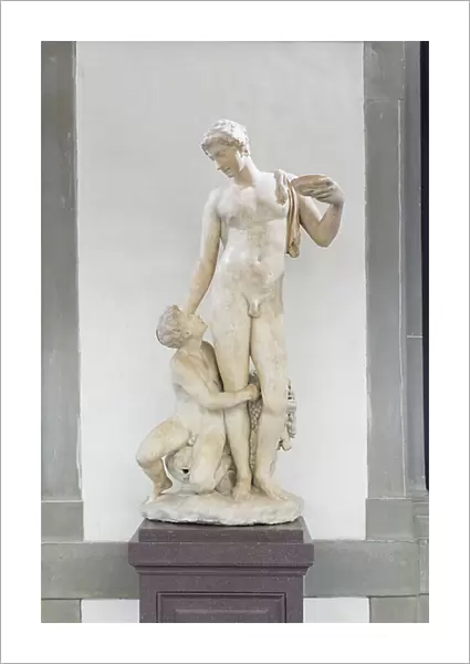 Bacchus and Ampelos, 1548-50 circa, (marble)