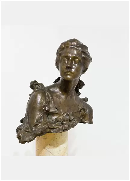 Portrait of Amelie Louise Rives, 1895, Paolo Troubetzkoy (sculpture)