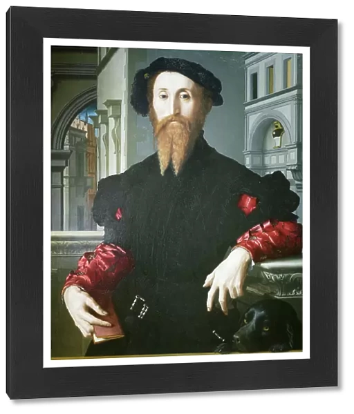 Portrait of Bartolomeo Panciatichi, 1541-45, (oil on wood panel)