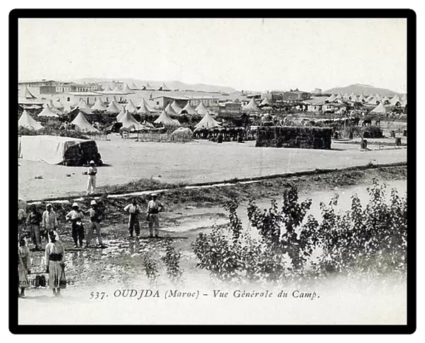 French occupation of Morocco - Oujda in 1907