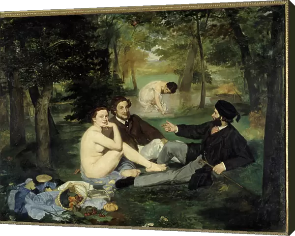 Luncheon on the Grass, 1863 (oil on canvas)