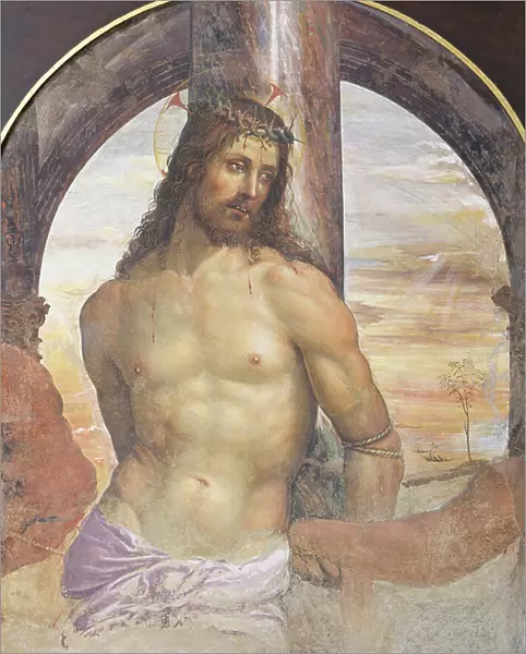 Christ at the column, 1510 (fresco)