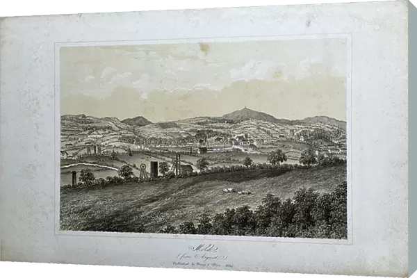 Mold (from Argoed), c. 1850 (litho on paper)