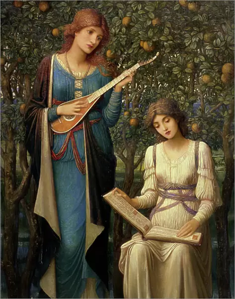 When Apples were Golden and Songs were Sweet but Summer had Passed Away, c. 1906 (oil on canvas)