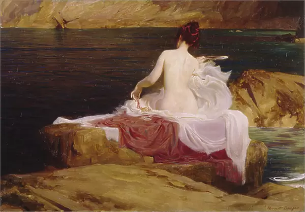 Calypso's Isle, 1897 (oil on canvas)
