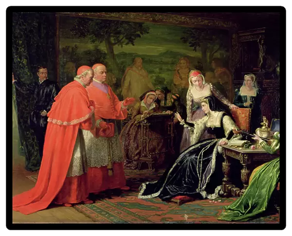 Catherine of Aragon, from Henry VIII by William Shakespeare, 1866 (oil on canvas)