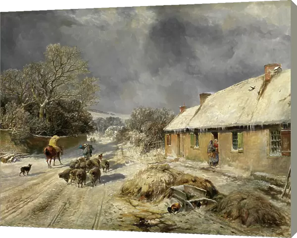Burns's Cottage, Alloway, 1876 (oil on canvas)