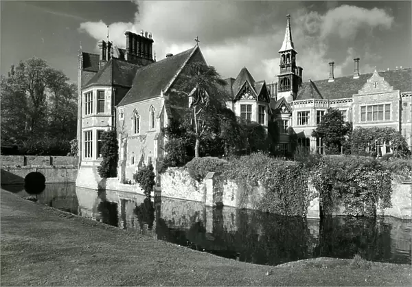 Madresfield Court, from 100 Favourite Houses (b / w photo)
