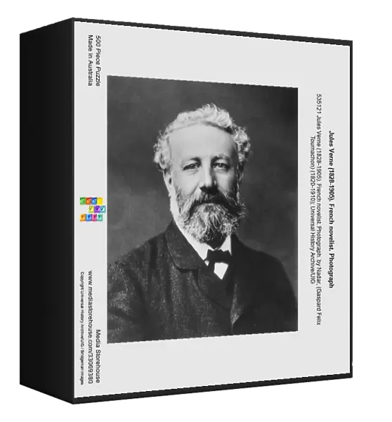 Jules Verne (1828-1905). French novelist. Photograph