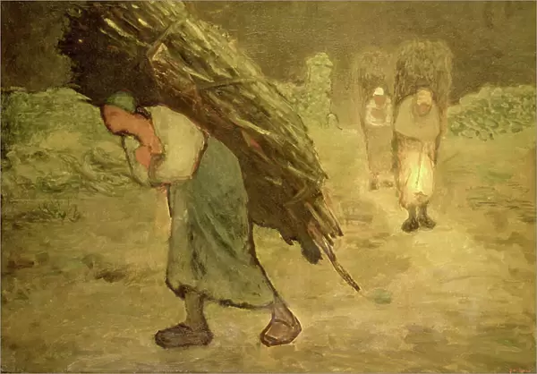 Winter: The Faggot Gatherers, 1868-75 (oil on canvas)