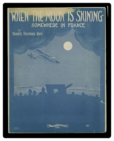 When The Moon Is Shining Somewhere In France, c.1770-1959 (print)