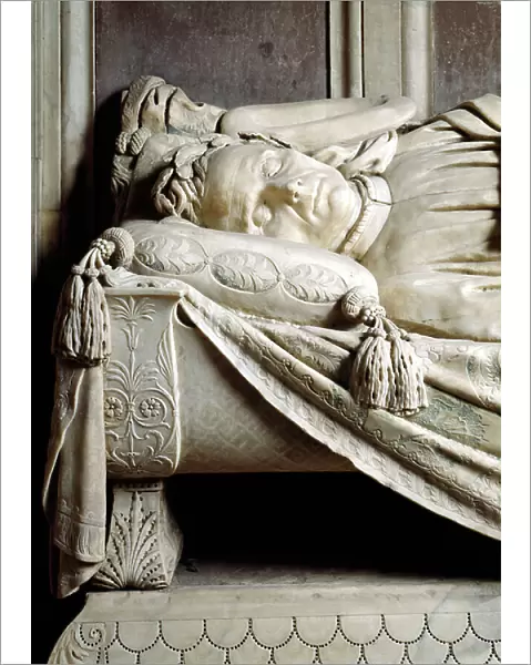 Tomb of Carlo Marsuppini, c.1453-55 (marble)
