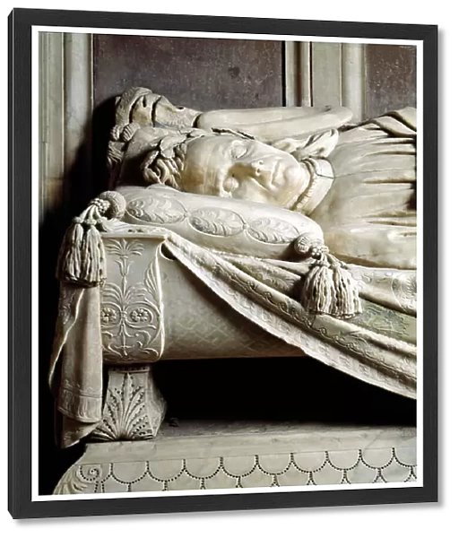 Tomb of Carlo Marsuppini, c.1453-55 (marble)