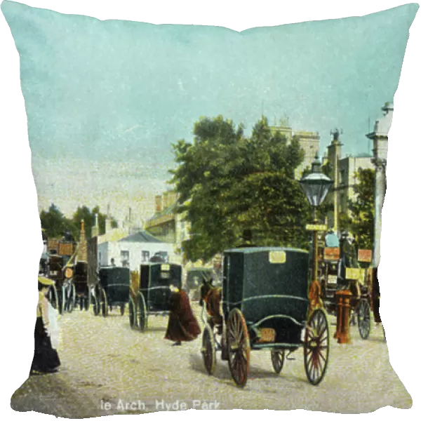 London - Marble Arch, Hyde Park, 1900s (postcard)