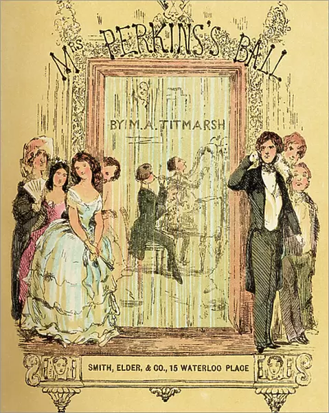 Title page from the first edition of Mrs. Perkins's Ball, 1847, published 1903 (print)