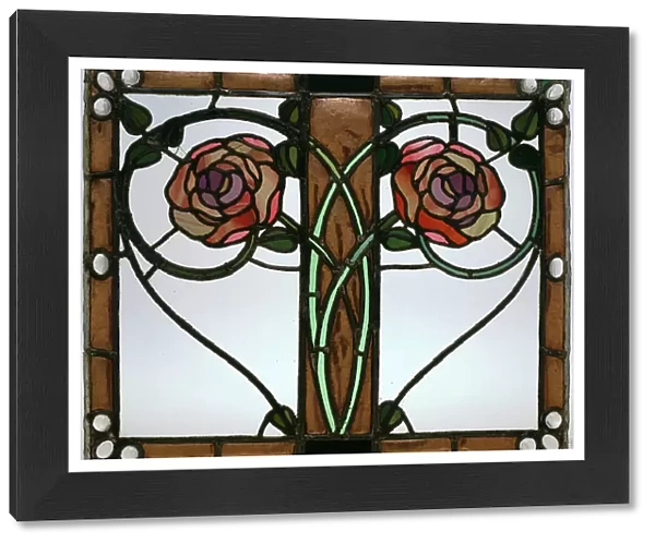 Door, circa 1897 (stained glass)