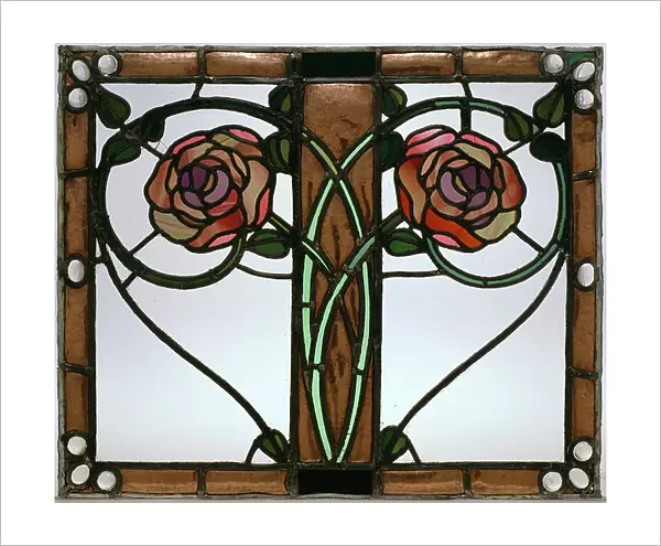 Door, circa 1897 (stained glass)