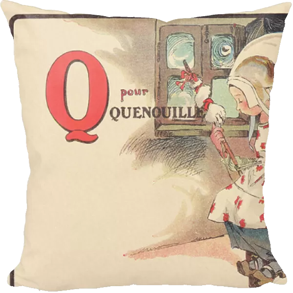 Q for Quenouille, 1920 (illustration)