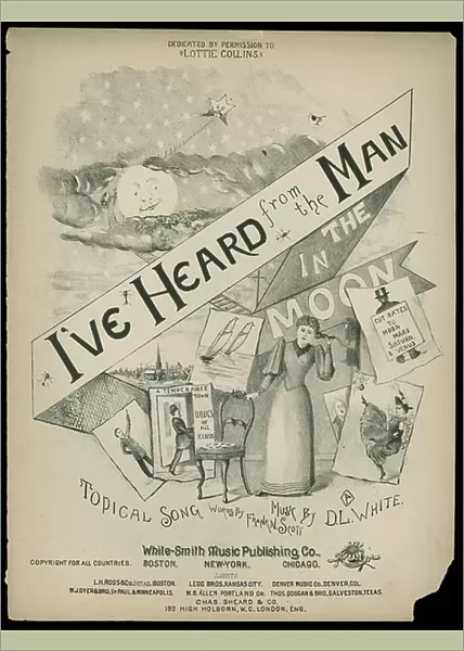 Ive Heard from the Man In The Moon, c.1770-1959 (print)