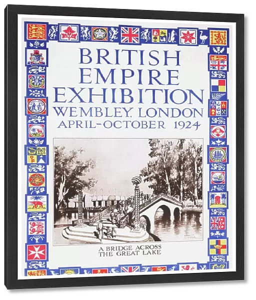 Poster for the British Empire Exhibition, 1924. (print)