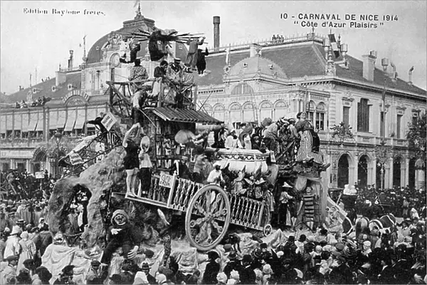 Carnaval de Nice (Nice Carnival), 1914