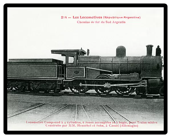 Railway carriage of South Argentina railways