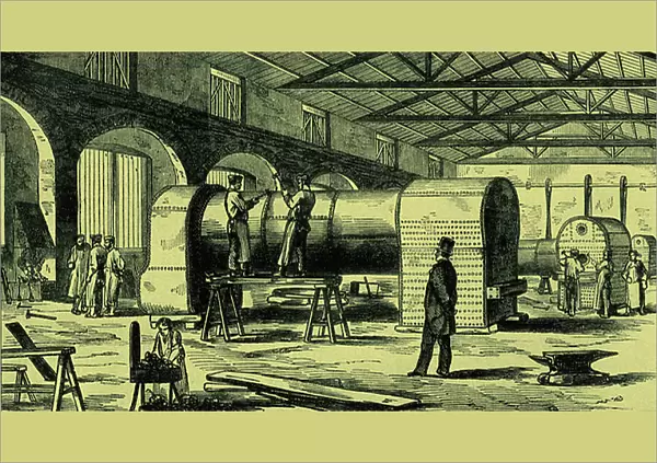 Manufacturing boilers for Great Western Railway