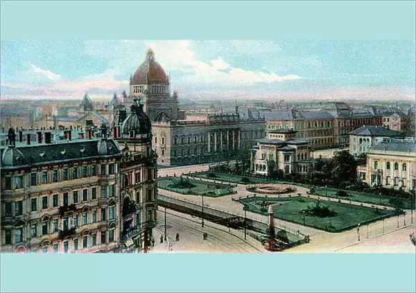 Reichsgericht (Court of the German Empire), Leipzig, c.1904 (postcard)