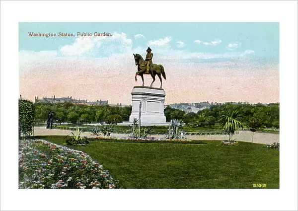 Boston: Washington Statue