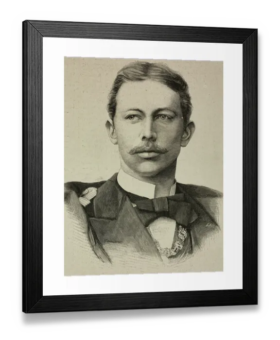 Framed Print : Print of Imperial Prince Henry of Prussia Framed Print : Print of Imperial Prince Henry of Prussia