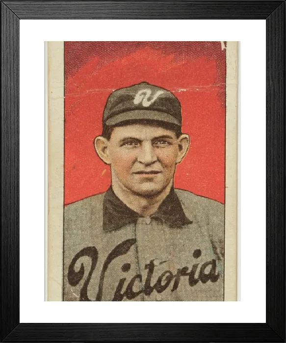 Framed Print : Ed Householder baseball card print, 1911 Framed Print : Ed Householder baseball card print, 1911