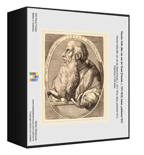 Theodor Galle after Jan van der Straet (Flemish, c. 1571-1633), Isaias, published 1613
