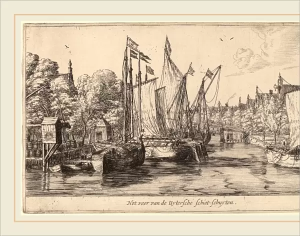 Reinier Zeeman (Dutch, 1624-1664), The Ferry to Utrecht (Het veer van der Uytersche