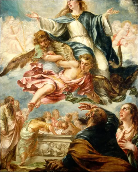 Juan de Valdes Leal, The Assumption of the Virgin, Spanish, 1622-1690, c. 1658-1660