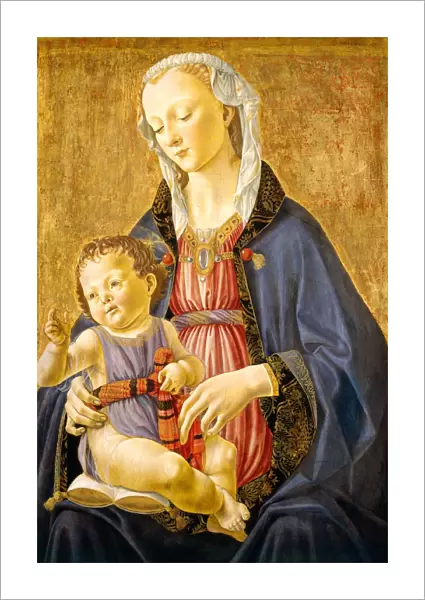 Domenico Ghirlandaio, Madonna and Child, Italian, 1449-1494, c