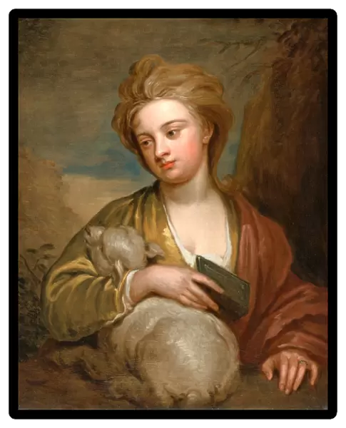 Portrait of a Woman as St. Agnes, Traditionally Identified as Catherine Voss Miss