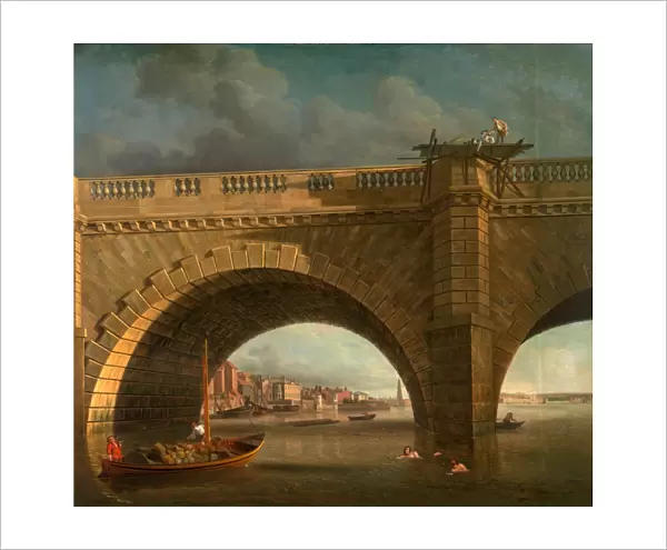 Arches of Westminster Bridge Westminster Bridge, London Samuel Scott, ca. 1702-1772
