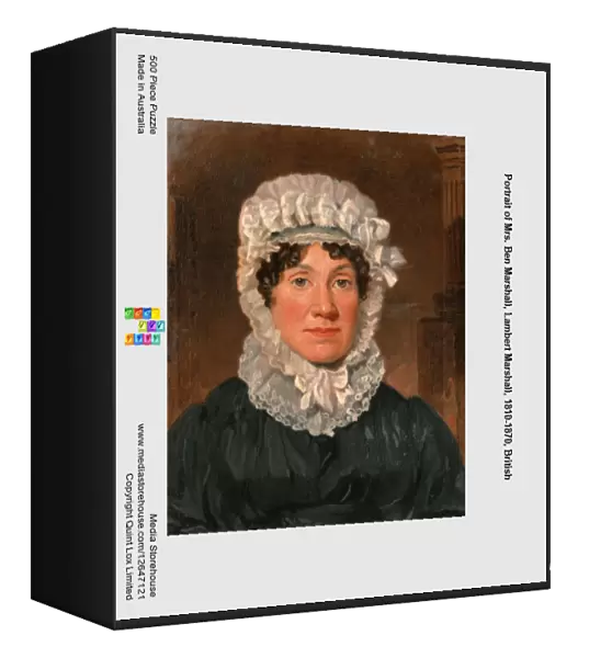 Portrait of Mrs. Ben Marshall, Lambert Marshall, 1810-1870, British