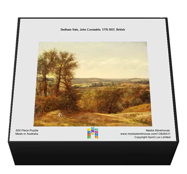 Dedham Vale, John Constable, 1776-1837, British
