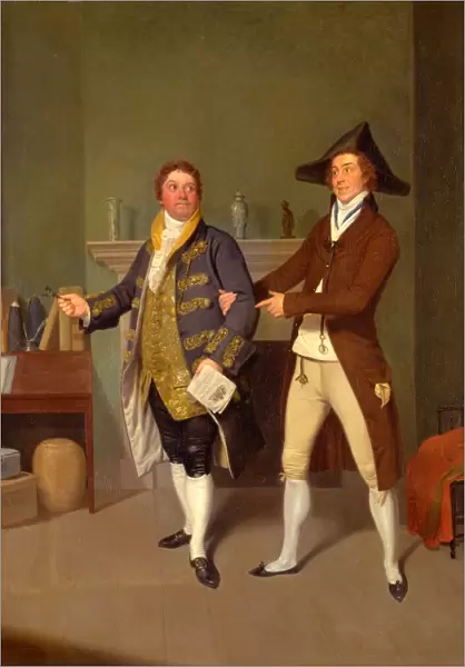 John Quick and John Fawcett in Thomas Moretons The Way to Get Married'