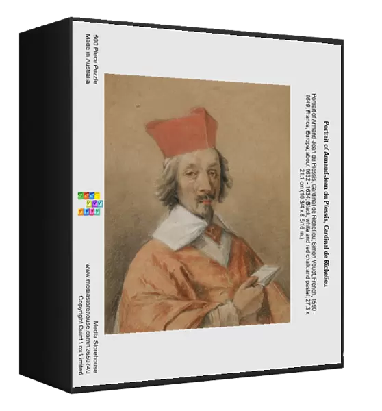 Portrait of Armand-Jean du Plessis, Cardinal de Richelieu