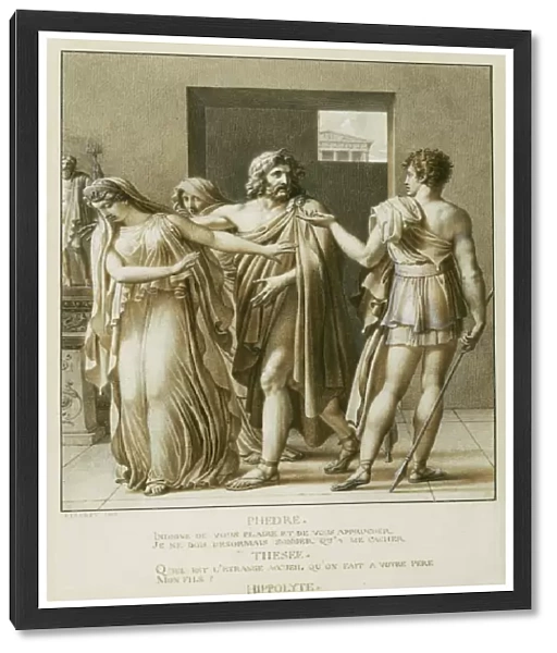Phaedra Rejecting the Embraces of Theseus