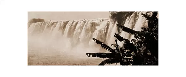 Mexico, Falls of Juanacatlan, Jackson, William Henry, 1843-1942, Waterfalls, Mexico